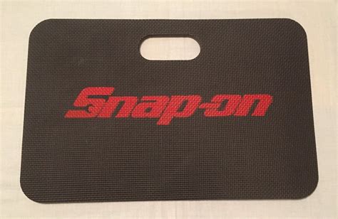 SNAP ON Mechanic Workshop Kneeling Back Floor Pad Mats …