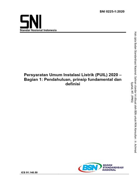 SNI 0225-1:2020 - Persyaratan Umum Instalasi Listrik - balustradellc