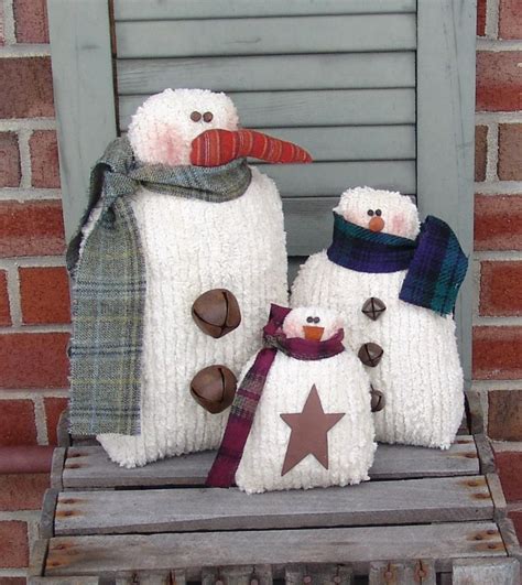 SNOW FOLKS Snowman Craft Pattern by Country Treasures #35