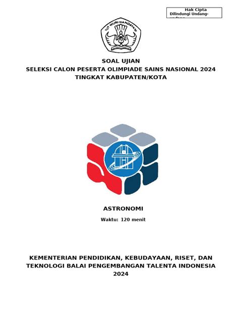Soal Astronomi OSP 2024 | PDF - Scribd - wintechmobiles.com