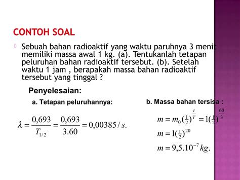 Soal dan Penyelesaian Lengkap Materi Fisika Inti dan Radioaktivitas ... - wintechmobiles.com