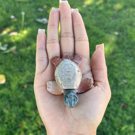 Soapstone Turtle - Etsy - muktibox.com