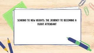 Soaring To New Heights: Becoming A Flight Attendant At 50 - balustradellc