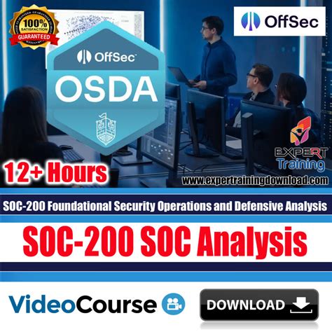 SOC-200: Foundational Security Operations and Defensive Analysis …