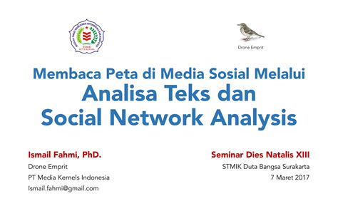 SOCIAL NETWORK ANALYSIS UNTUK ANALISA INTERAKSI USER DIMEDIA SOSIAL ... - coolestguyplanet.net