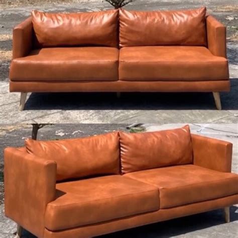 Sofa Bahan Kulit - Viku Furniture Interior Design - balustradellc