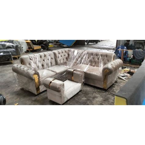 SOFA LETTER L MINIMALIS ALA TURKEY + MEJA - balustradellc