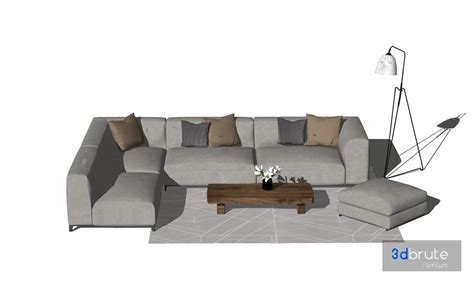 Sofa SketchUp 3D models for download, files in skp … - balustradellc
