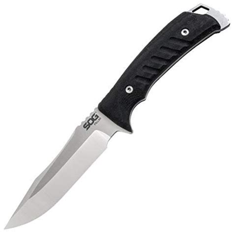 SOG Pillar Fixed Blade Knife- Full Tang 5 Inch S35VN Steel Blade ... - balustradellc