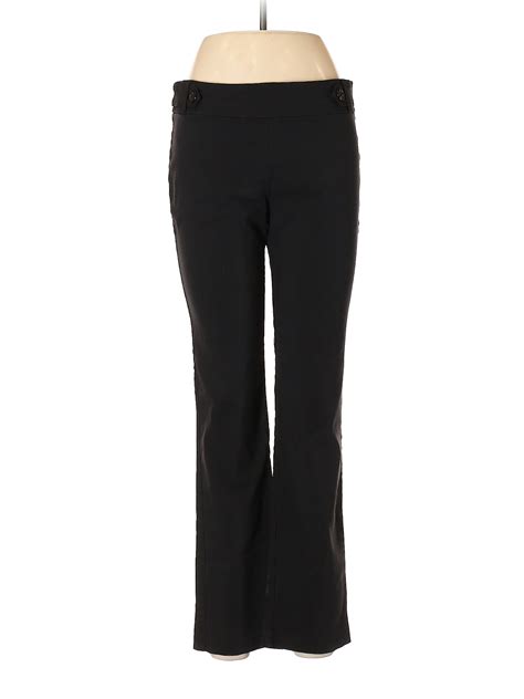 SOHO Apparel Ltd Women Black Casual Pants 16 eBay