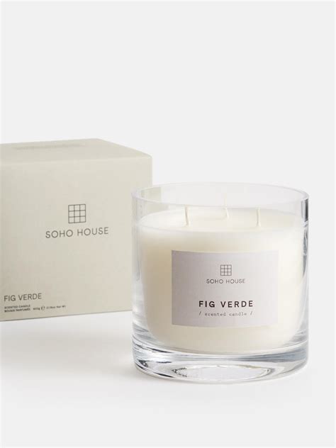 SOHO HOUSE CANDLE Fig Verde 600g ( defect ) - eBay