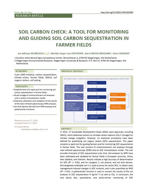 SOIL CARBON CHECK: A TOOL FOR MONITORING … - raincitystudios.com