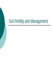 Soil fertility (Chapter 5) - Soil Chemistry and its Applications - wintechmobiles.com
