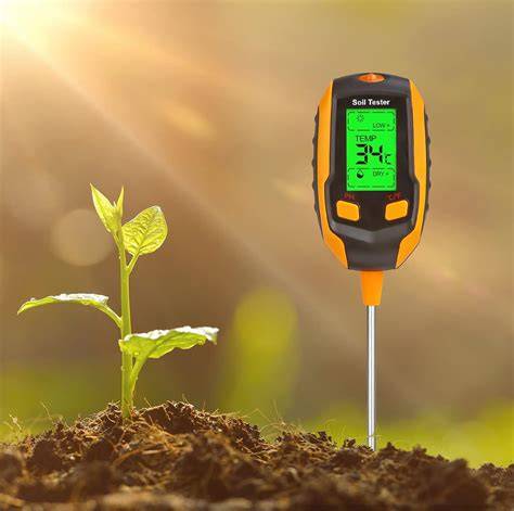 Soil Moisture Meter - Heavy Duty Digital Temperature Test Kit - raincitystudios.com
