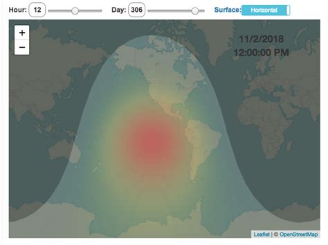 Solar (Sun) Intensity By Location and Time - Engaging Data - wintechmobiles.com