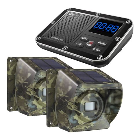Solar Driveway Alarm Wireless Outside 1800ft Range, Outdoor Motion ... - coolestguyplanet.net