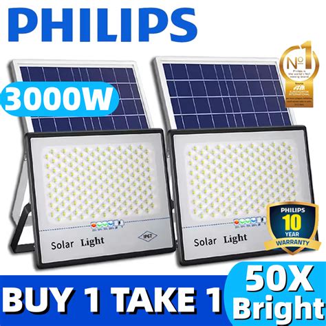 Solar Light 3000W BUY 1 TAKE 1 Outdoor LED Light Solar Flood Light ... - balustradellc