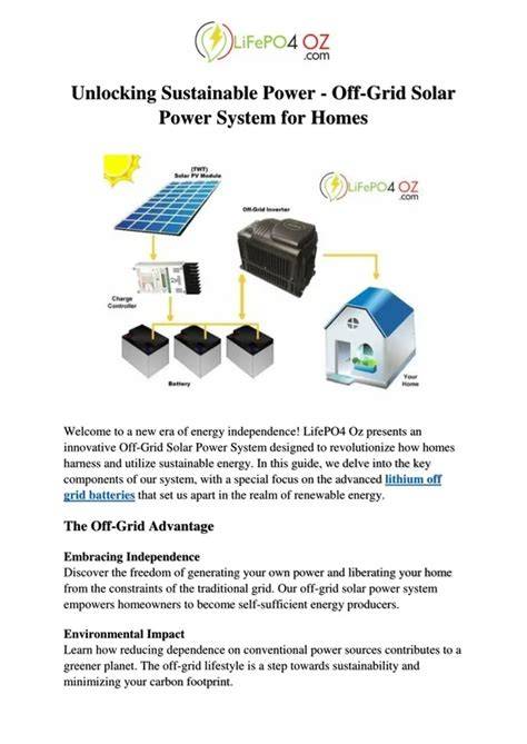 SOLAR POWER FOR ALTERNATIVE HOMES: A Beginner-Friendly Guide to Off ... - raincitystudios.com