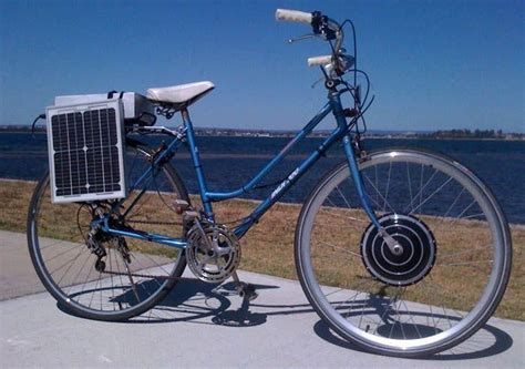 SOLAR POWERED ELECTRIC BICYCLE WITH KINETIC ENERGY RESTORATION …