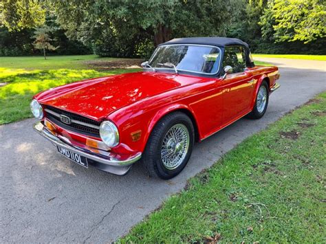 SOLD - 1972 Triumph TR6 - The Classic Motor Hub