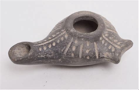 Sold at Auction: Ancient Holy Land Hellenistic Terracotta Oil Lamp c ... - balustradellc