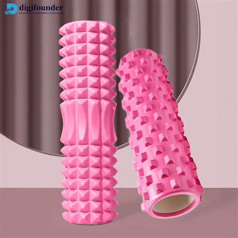 Solid Foam Roller Yoga Stick Roller Dual-Zone Leg Muscle ... - Amazon - balustradellc