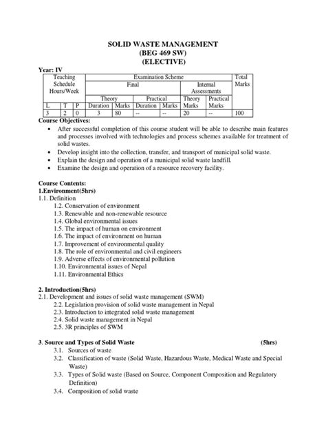 Solid Waste Management Course - India - raincitystudios.com