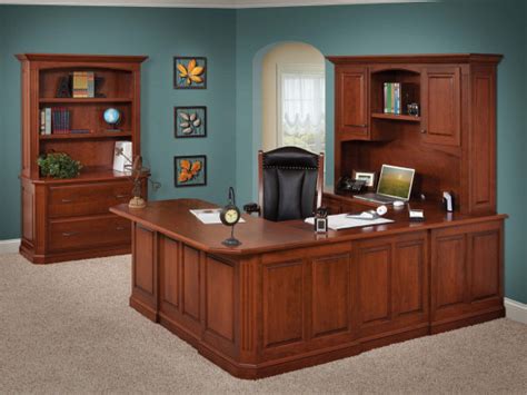 Solid Wood Office Furniture Sets - Countryside Amish Furniture - balustradellc