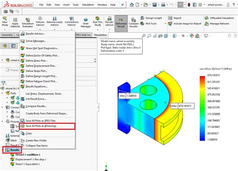 SOLIDWORKS Simulation Results Save Location - The …