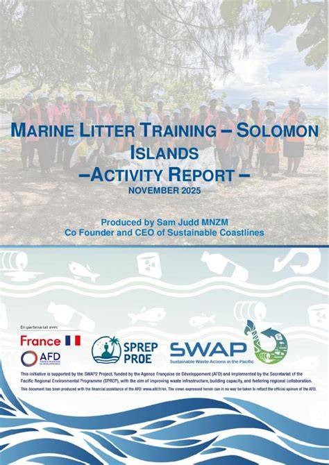 Solomon Islands Communities Get Marine Pollution Training - raincitystudios.com