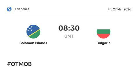 Solomon Islands vs Bulgaria Prediction, H2H, Tip and Match Preview - raincitystudios.com