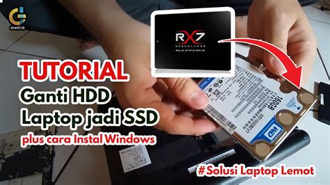 Solusi Laptop Lemot, Ganti SSD Laptop - Herwin Lab - balustradellc
