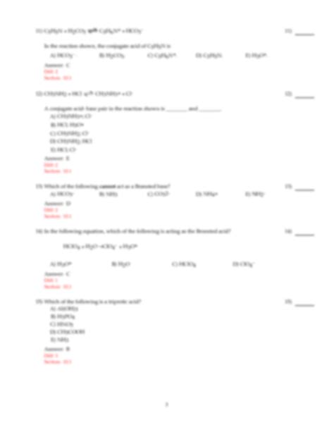 SOLUTION Arrhenius Acid Base Theory Multiple Choice Questions