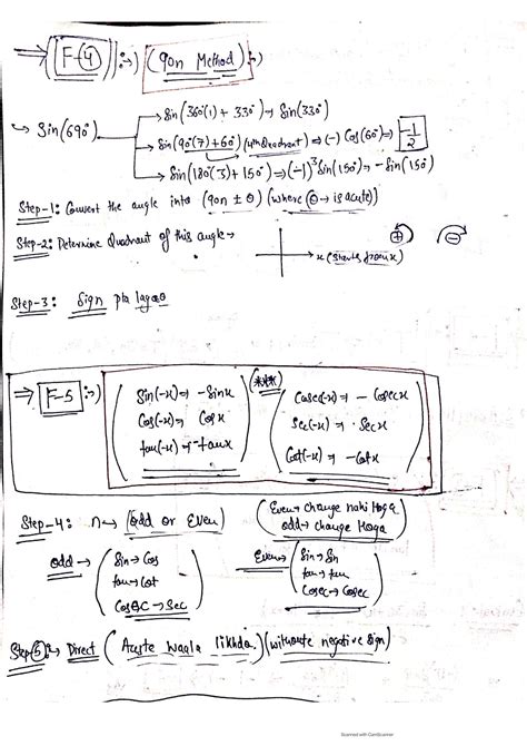 SOLUTION Compound angles Studypool