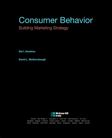 SOLUTION Marketing strategy class lectures_243540340ConsumerBehavior