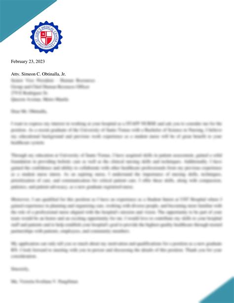 SOLUTION Motivation letter example Studypool