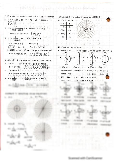 SOLUTION Polar coordinates and differentiation Studypool