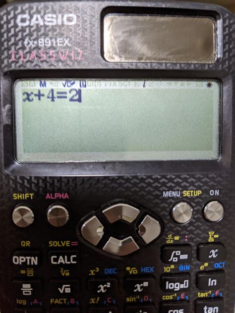 SOLVE Kullanma CASIO.