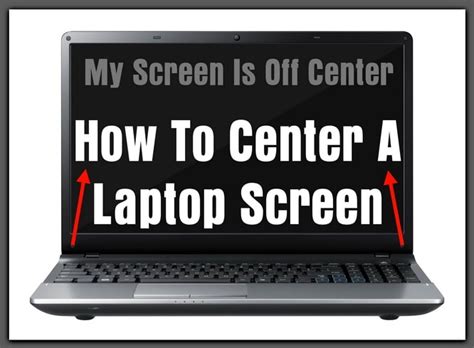 SOLVED: How do I get my screen centered? - HP Laptop - iFixit