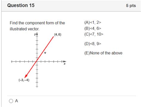 SOLVEDFind the component form of the vector. The…