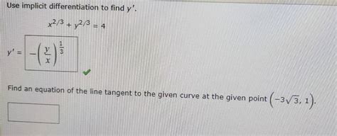 SOLVEDUse implicit differentiation to find y^{\prime} if (xy) /(x+y