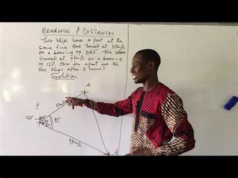 Solving Problems with Bearings and Distances - wintechmobiles.com