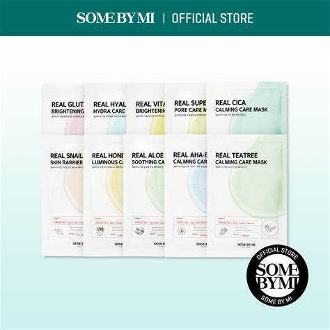 SOMEBYMI Real Care Mask Line (10 ea) Shopee Singapore