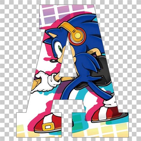 SONIC ALPHABET PNG Sonic Alphabet Letters Png 48 Images Etsy Singapore