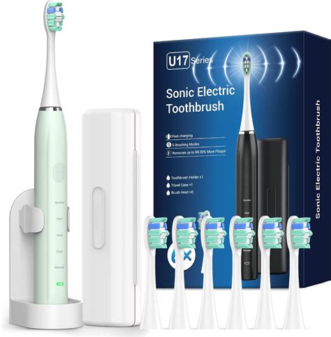 Sonic Electric Toothbrush - 2 Heads, USB, 45 Day Battery ... - Amazon - balustradellc
