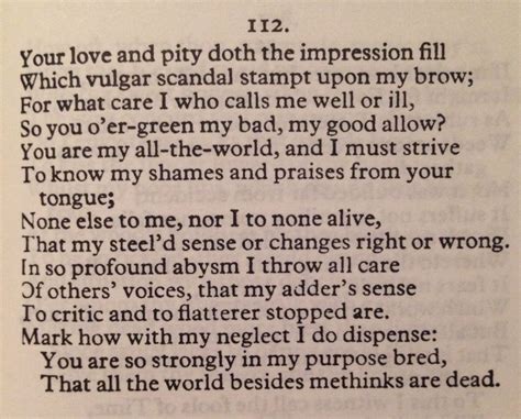 Sonnets, Act I, Scene 112 :|: Open Source Shakespeare - balustradellc