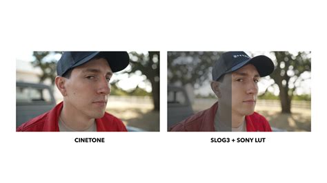 Sony A7iv S-Cinetone vs SLog3 : r/videography - balustradellc