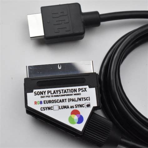 Sony Playstation 2 PS2 PSX RGB SCART cable … - balustradellc