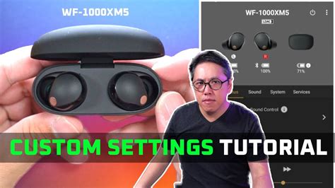 Sony WF-1000XM5 Best Custom Settings [TUTORIAL] - balustradellc
