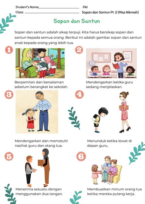 Sopan Dan Santun - balustradellc